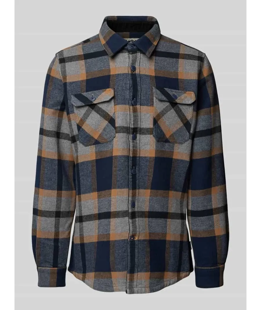 obrazek 1 Koszula casualowa o kroju tailored fit z kieszeniami na piersi model ‘Rhobell’