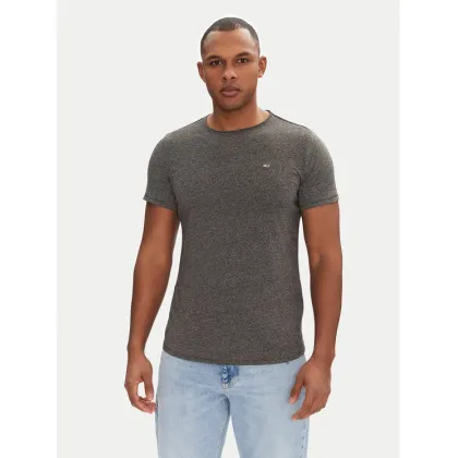 Zdjęcie Tommy Jeans T-Shirt Jaspe DM0DM09586 Szary Slim Fit