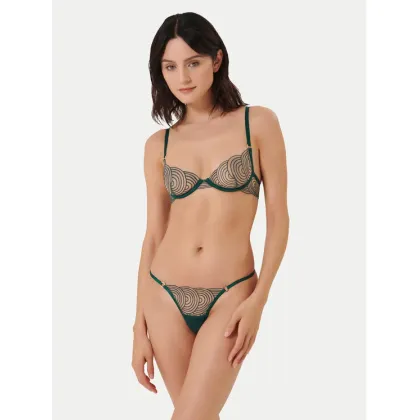 Zdjęcie Bluebella Biustonosz z fiszbiną Aster 42402 Zielony