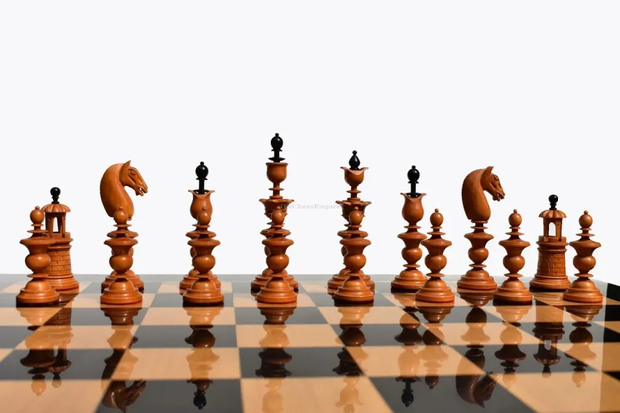 obrazek 4 Charakterystczyna reprodukcja zestawu figur Selenus - The Chess Empire