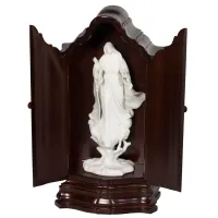 Picture Sculpture of Our Lady of Fatima made of porcelain - Vista Alegre