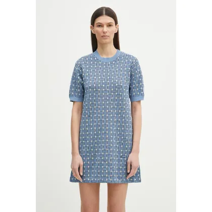 Zdjęcie Kenzo sukienka kolor niebieski mini prosta FF52RO4813CO.64