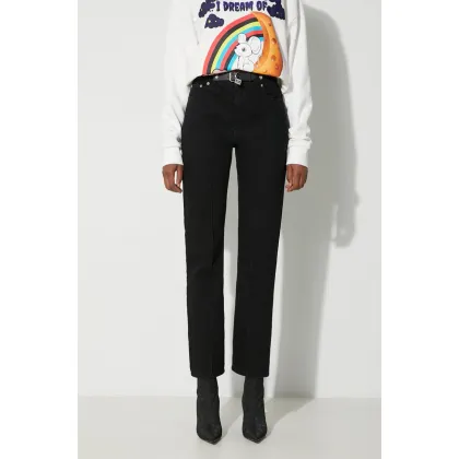 Zdjęcie JW Anderson jeansy damskie kolor czarny DT0075.PG1334