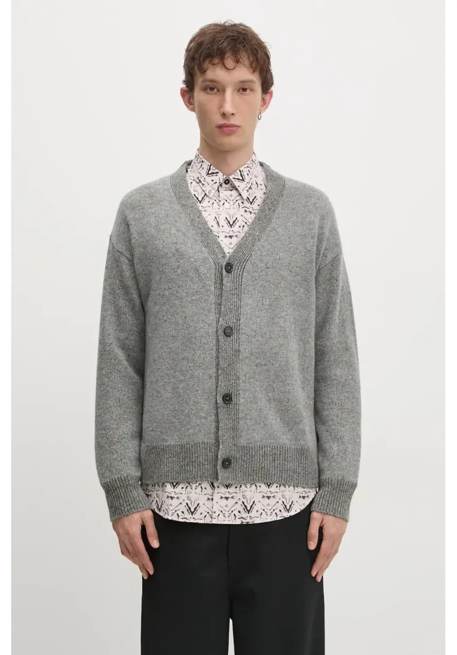 obrazek 1 Paul Smith kardigan męski kolor szary M1R-245Z-P02584