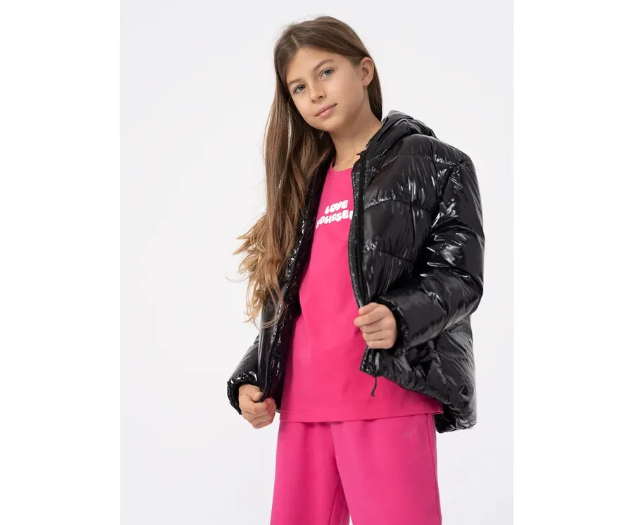 obrazek 1 4F Kurtka zimowa 4FJAW23TDJAF267 Czarny Regular Fit