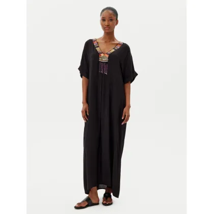 Zdjęcie LOLA CASADEMUNT Sukienka letnia LS2516029 Czarny Relaxed Fit