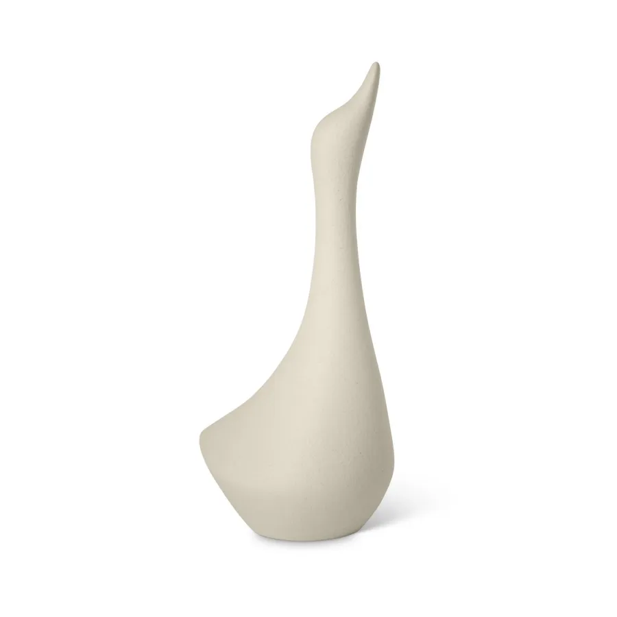 obrazek 1 Włoska ceramiczna figurka w kształcie kaczki 11x13x30 cm