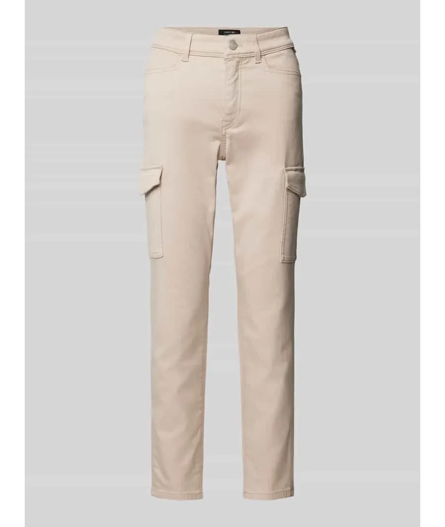 obrazek 1 Jeansy o kroju slim fit z kieszeniami cargo