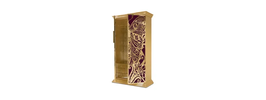 picture 7 Unique two-door butterfly wardrobe