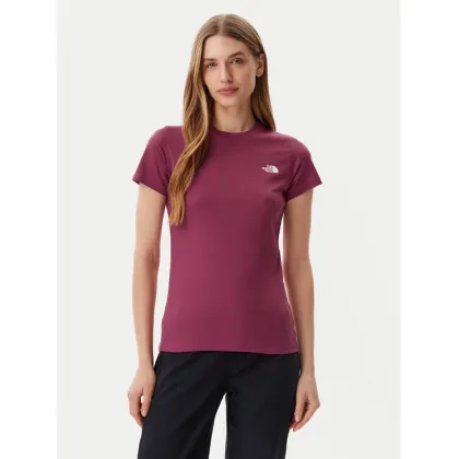 Zdjęcie The North Face T-Shirt Simple Dome NF0A87NH Różowy Regular Fit