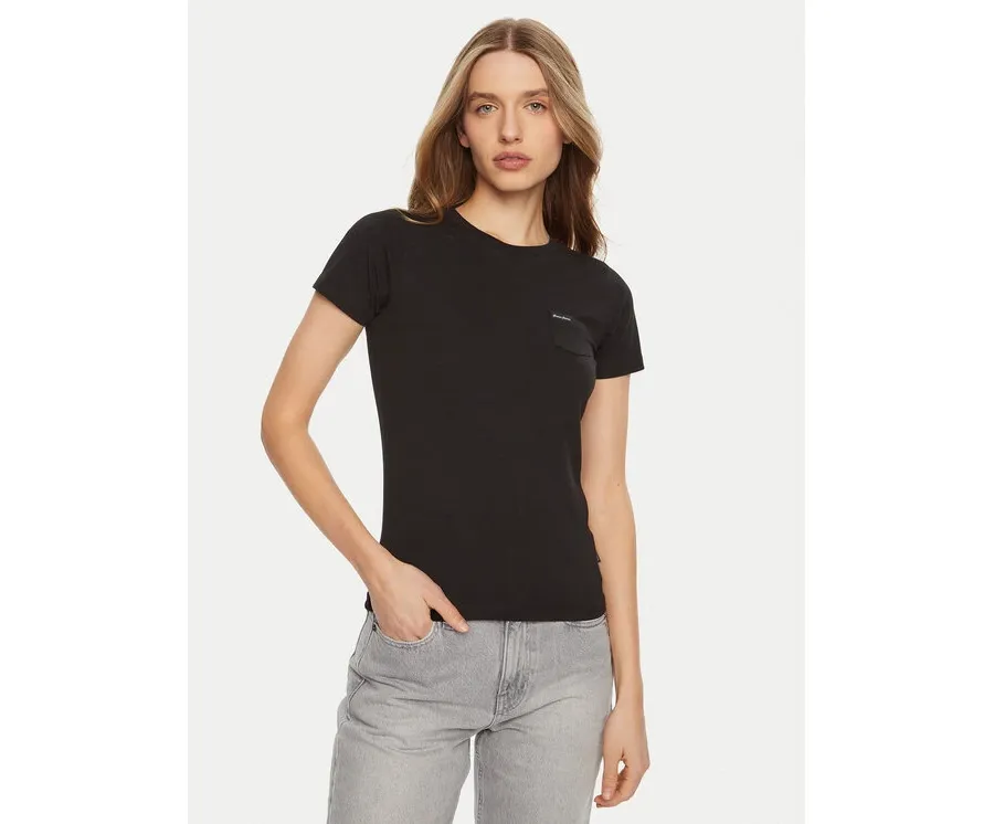 obrazek 1 Guess Jeans T-Shirt W5RI52 J1314 Czarny Regular Fit