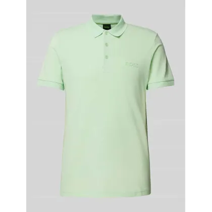 Zdjęcie Koszulka polo z detalem z logo model ‘Paule’