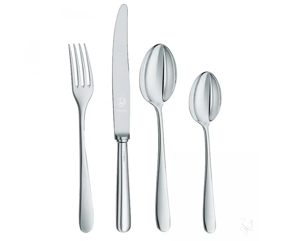 obrazek 1 Ekskluzywny 24-elementowy zestaw sztućców w skrzynce - Zaramella Argenti