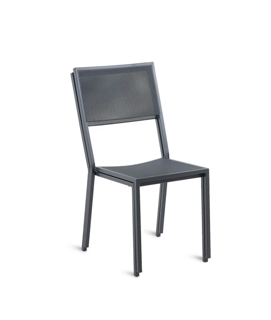 obrazek 2 Stylowe minimalistyczne krzesło Conrad do ogrodu