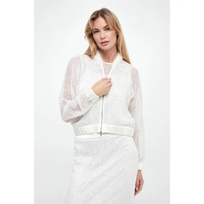 Zdjęcie Sweter damski z jedwabiem PESERICO Peserico