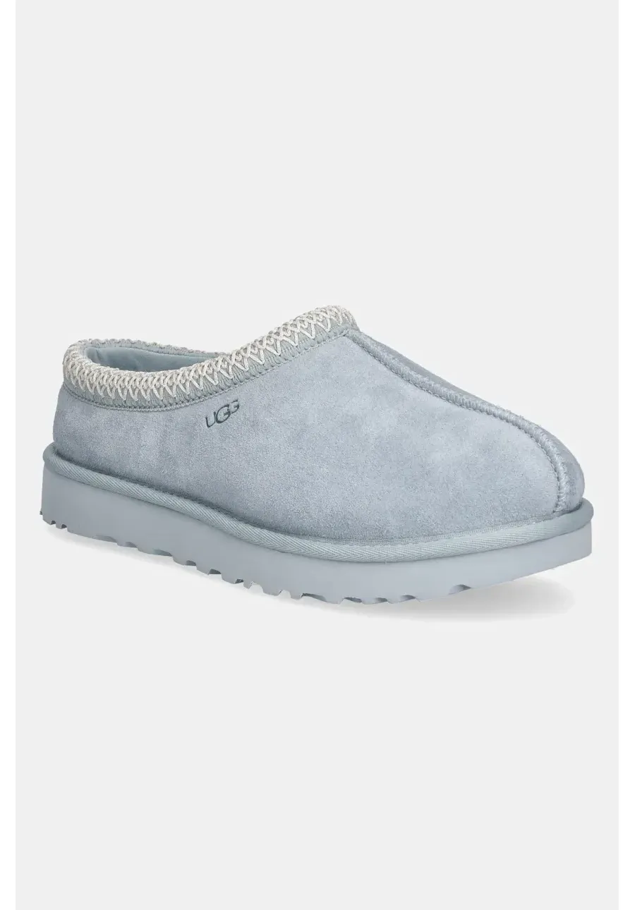 obrazek 1 UGG kapcie zamszowe Tasman kolor turkusowy 5955-SFOA
