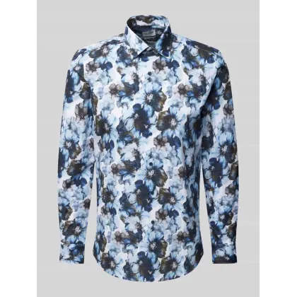 Zdjęcie Koszula biznesowa o kroju body fit z kołnierzykiem typu kent model ‘New York'’