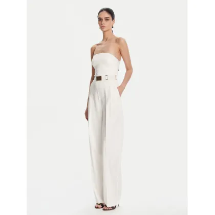 Zdjęcie Elisabetta Franchi Kombinezon TU05152E2 100 Écru Regular Fit
