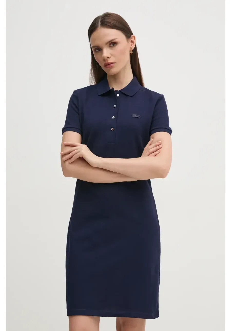 obrazek 1 Lacoste Sukienka EF5473 kolor granatowy mini prosta EF5473-001