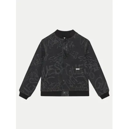 Zdjęcie Guess Kurtka bomber L5RL05 D5MU0 Czarny Regular Fit
