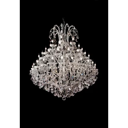 Zdjęcie Cudowny włoski żyrandol wykonany z kryształu