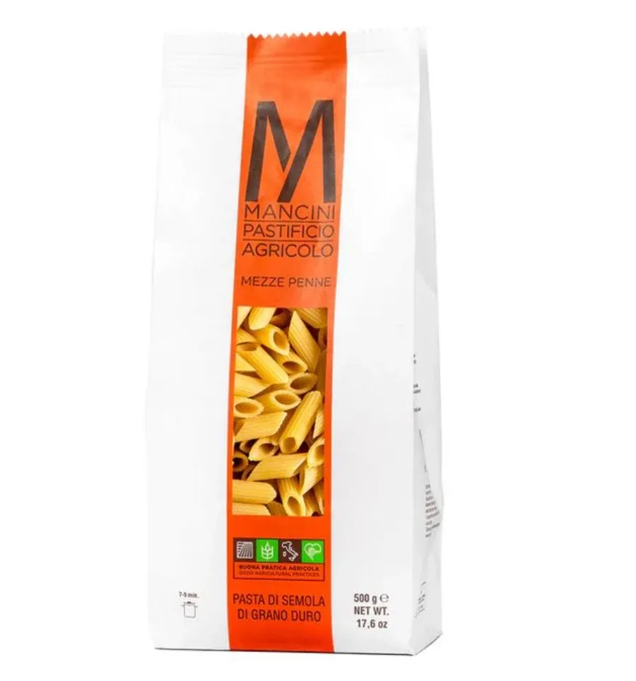 obrazek 1 Włoski makaron Mezze Penne Rigate 500g