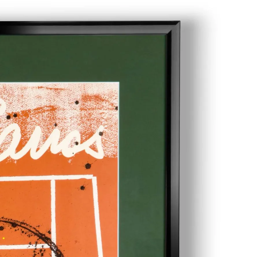 obrazek 2 Wyjątkowy plakat upamiętniający turniej Roland Garros 2002