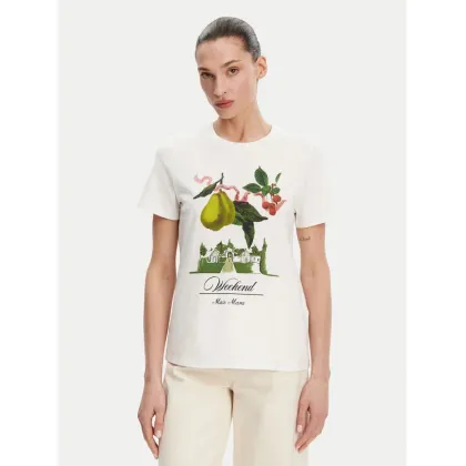 Zdjęcie Weekend Max Mara T-Shirt Teiera 2515971052 Biały Regular Fit