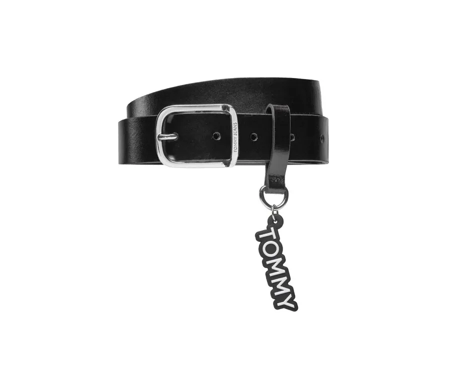 obrazek 1 Tommy Jeans Pasek Damski Tjw City Girl Belt AW0AW16103 Czarny