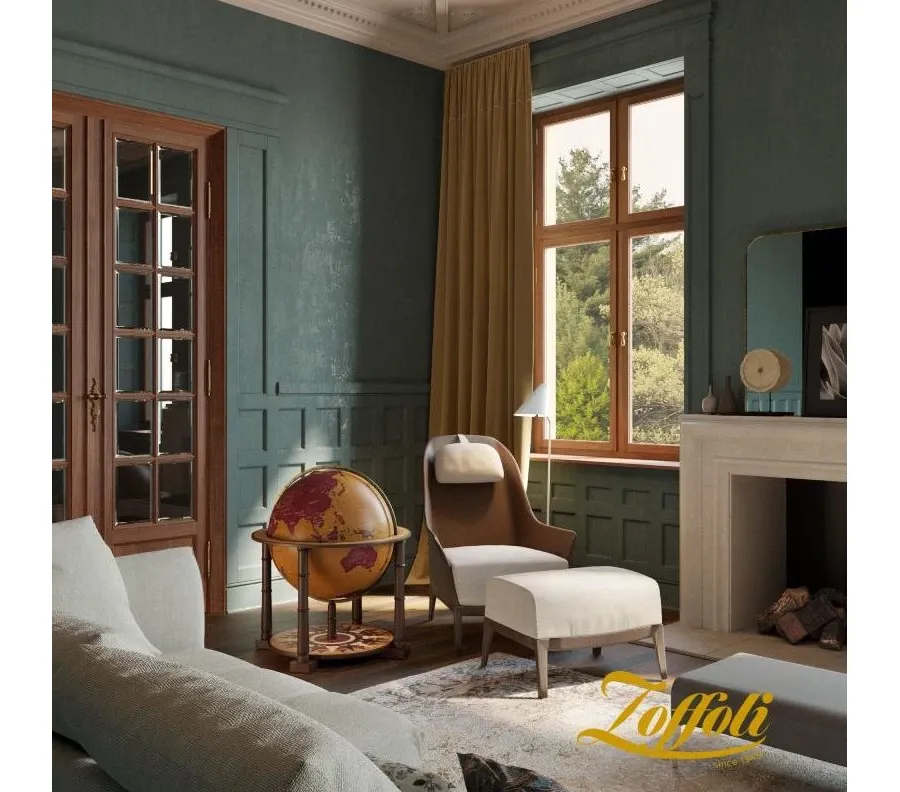 obrazek 2 Niezwykły globus podłogowy 75 x 75 x h.95 cm - idealny do dekoracji salonu