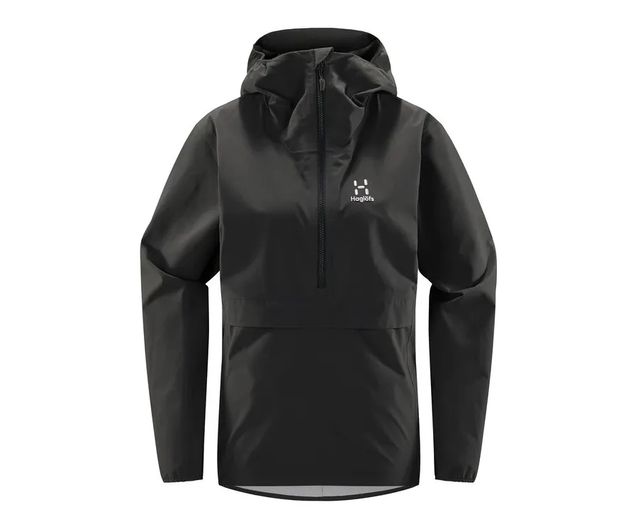 obrazek 1 Haglöfs Kurtka przeciwdeszczowa Sparv 606220 Czarny Active Fit