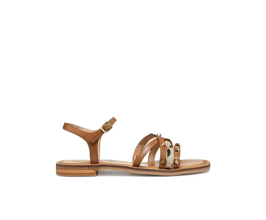 obrazek 1 Geox Sandały D Maddalusiac D55YMD 01JQS C5006 Brązowy