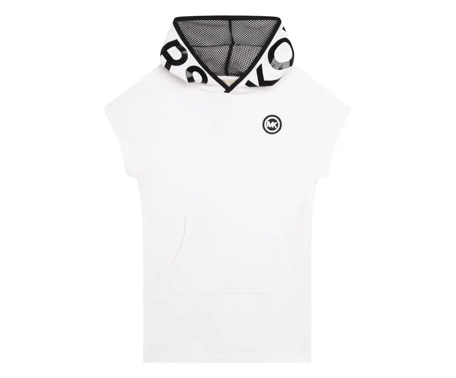 obrazek 1 MICHAEL KORS KIDS Sukienka dzianinowa R12154 S Biały Regular Fit
