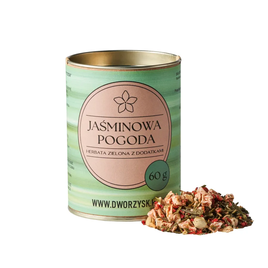 obrazek 1 Dworzysk - Jaśminowa Pogoda - Herbata sypana 60g DWORZYSK