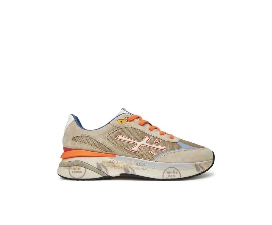 obrazek 1 Premiata Sneakersy MOERUN VAR 7301 Beżowy