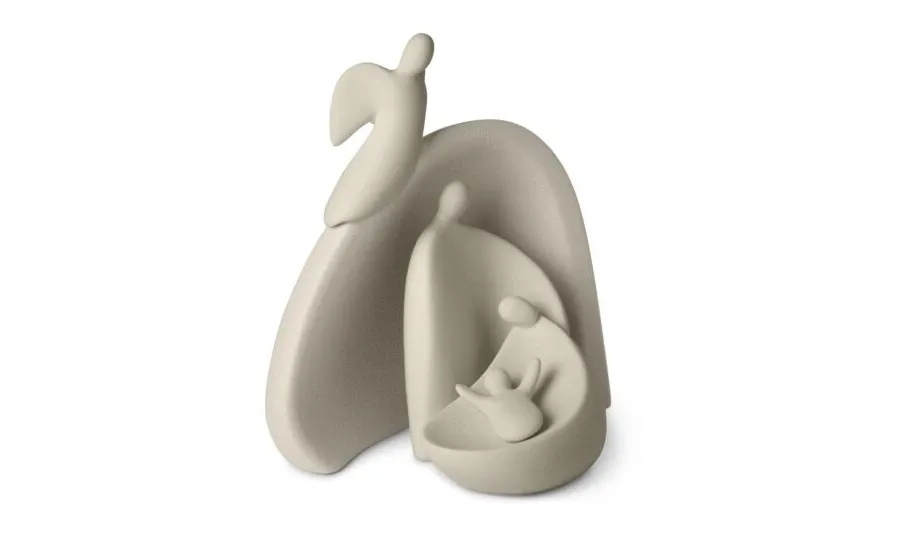 obrazek 7 Dekoracyjna figurka ceramiczna - szopka betlejemska
