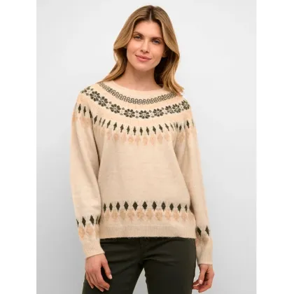 Zdjęcie Cream Sweter Crcherry Knit 10610568 Beżowy Loose Fit