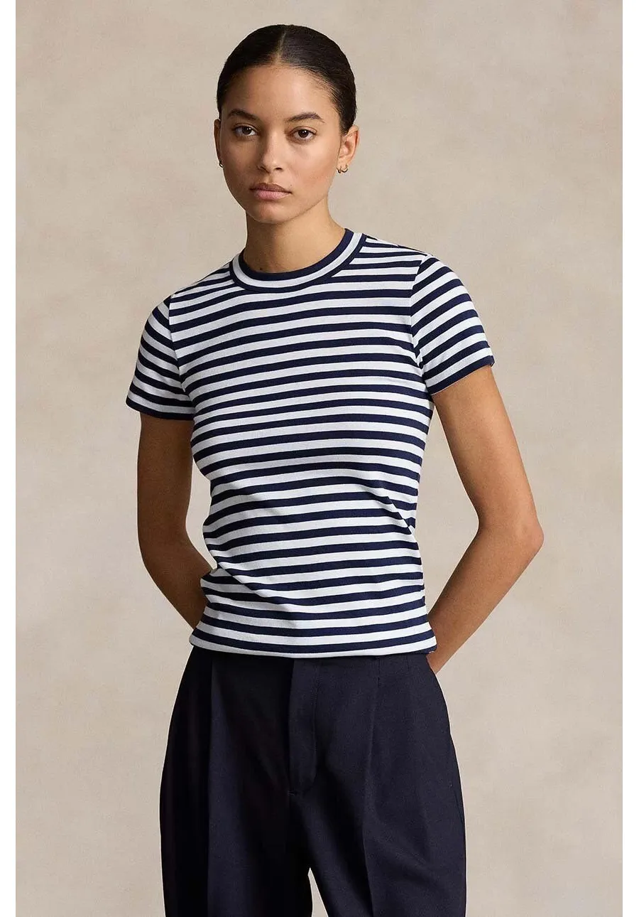 obrazek 1 Polo Ralph Lauren t-shirt bawełniany kolor biały