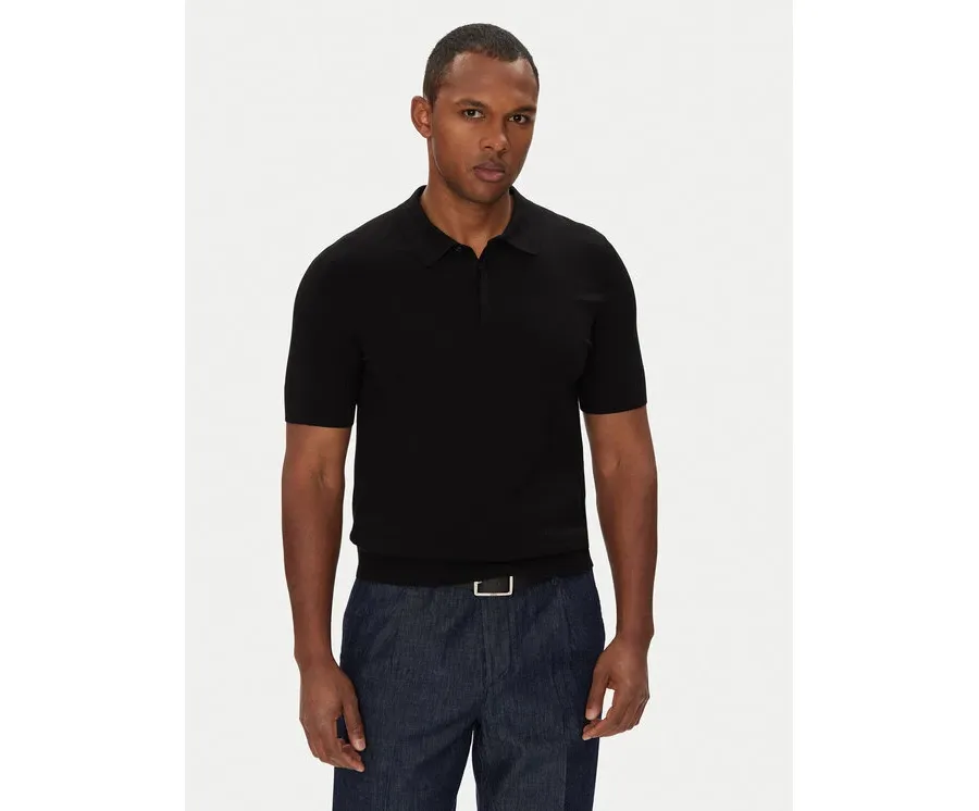 obrazek 1 HUGO Polo San Peter-CV 50536672 Czarny Regular Fit