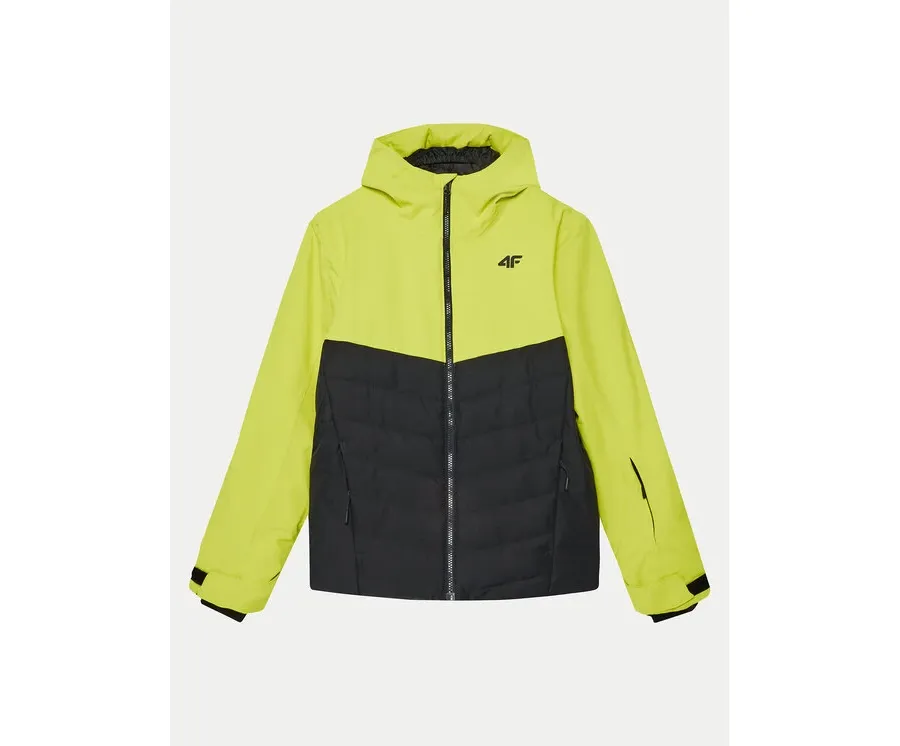 obrazek 1 4F Kurtka narciarska 4FJWAW24TTJAM535 Zielony Regular Fit