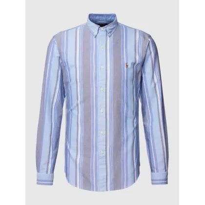 Zdjęcie Koszula casualowa o kroju slim fit z wzorem w paski