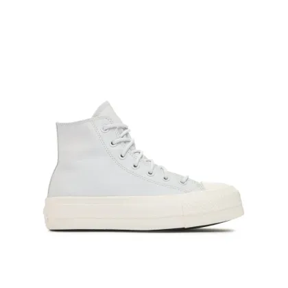 Zdjęcie Converse Trampki Chuck Taylor All Star Lift Platform Leather A05248C Błękitny