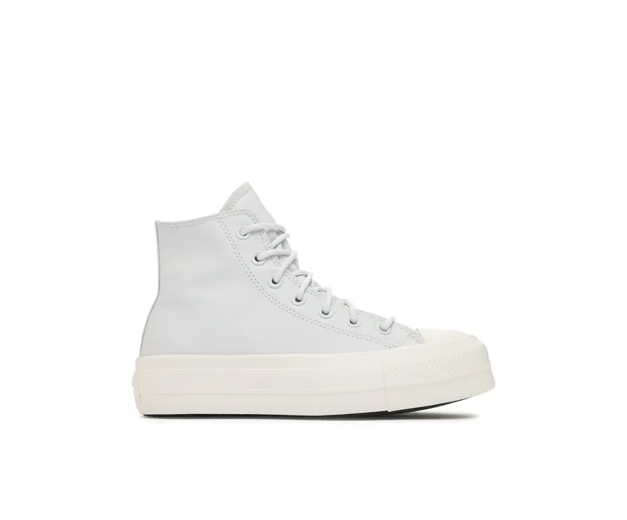 obrazek 1 Converse Trampki Chuck Taylor All Star Lift Platform Leather A05248C Błękitny