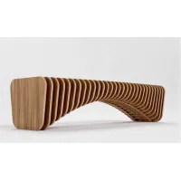 Zdjęcie Ekskluzywna ławka do korytarza ze sklejki