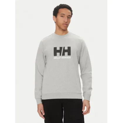 Zdjęcie Helly Hansen Bluza Logo Crew 30395 Szary Regular Fit