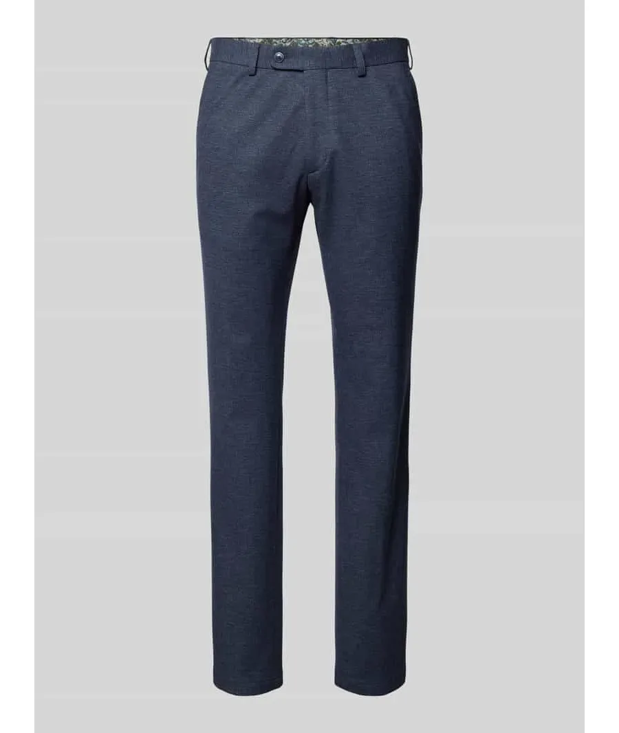 obrazek 1 Spodnie do garnituru o kroju modern fit ze szlufkami na pasek model ‘Sergio’