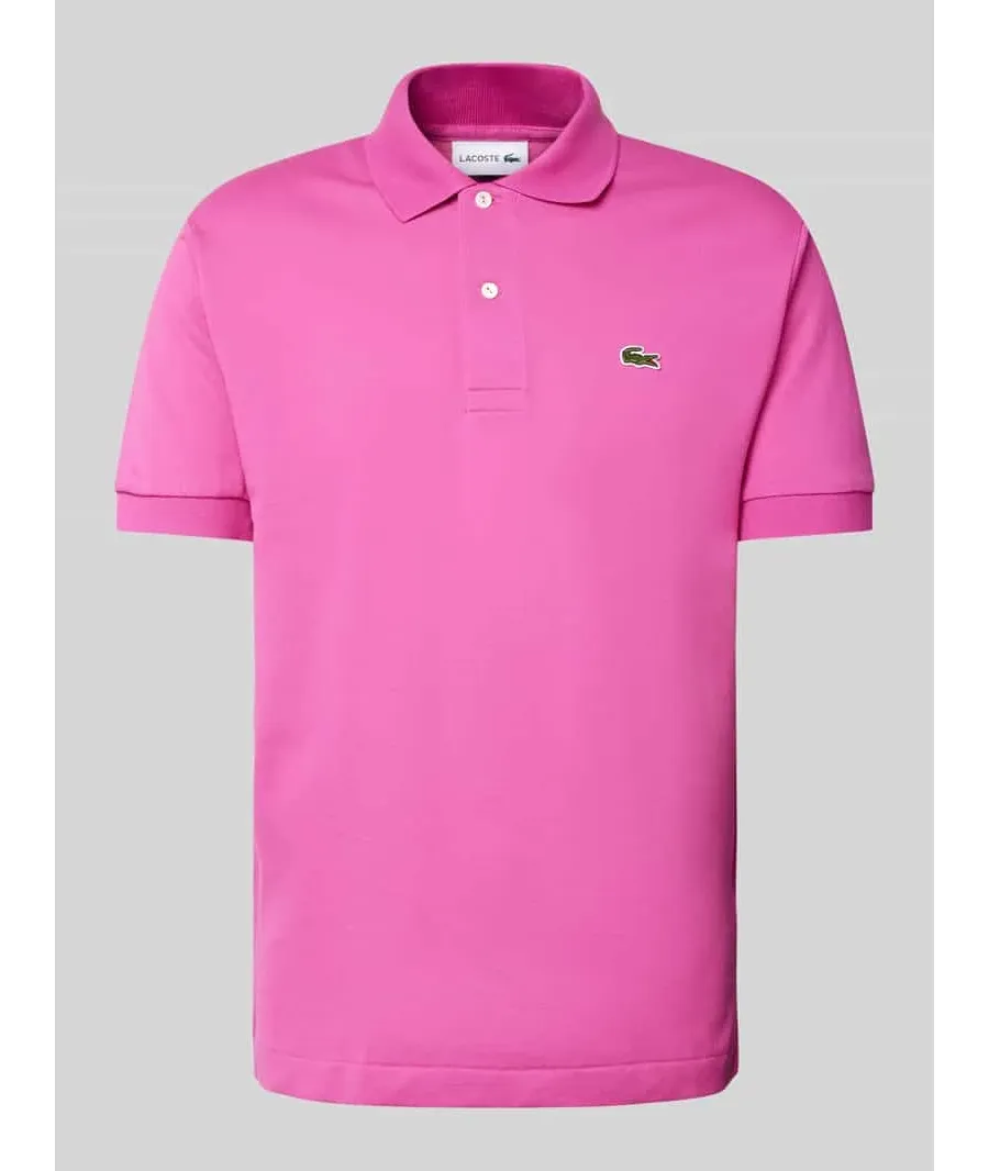 obrazek 1 Koszulka polo o kroju classic fit z dodatkiem bawełny