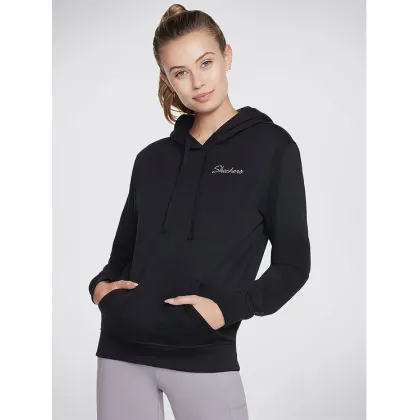 Zdjęcie Skechers Bluza Signature Po Hoodie WHD116 Czarny Regular Fit