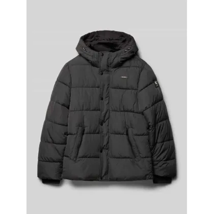 Zdjęcie Kurtka pikowana z naszywkami z logo