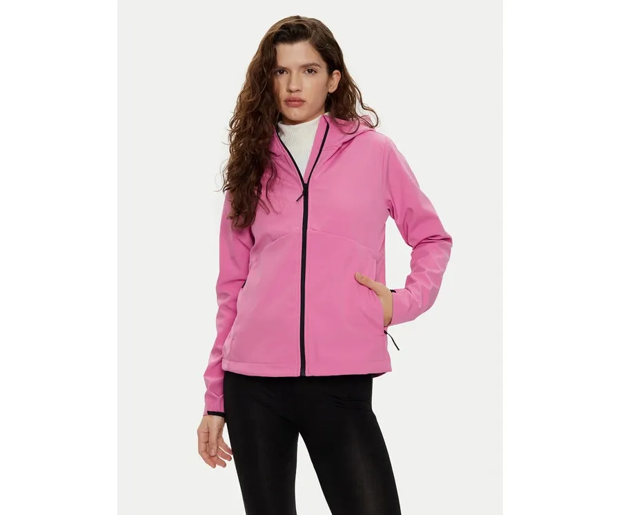 obrazek 1 4F Kurtka softshell 4FWAW24TSOFF285 Różowy Regular Fit